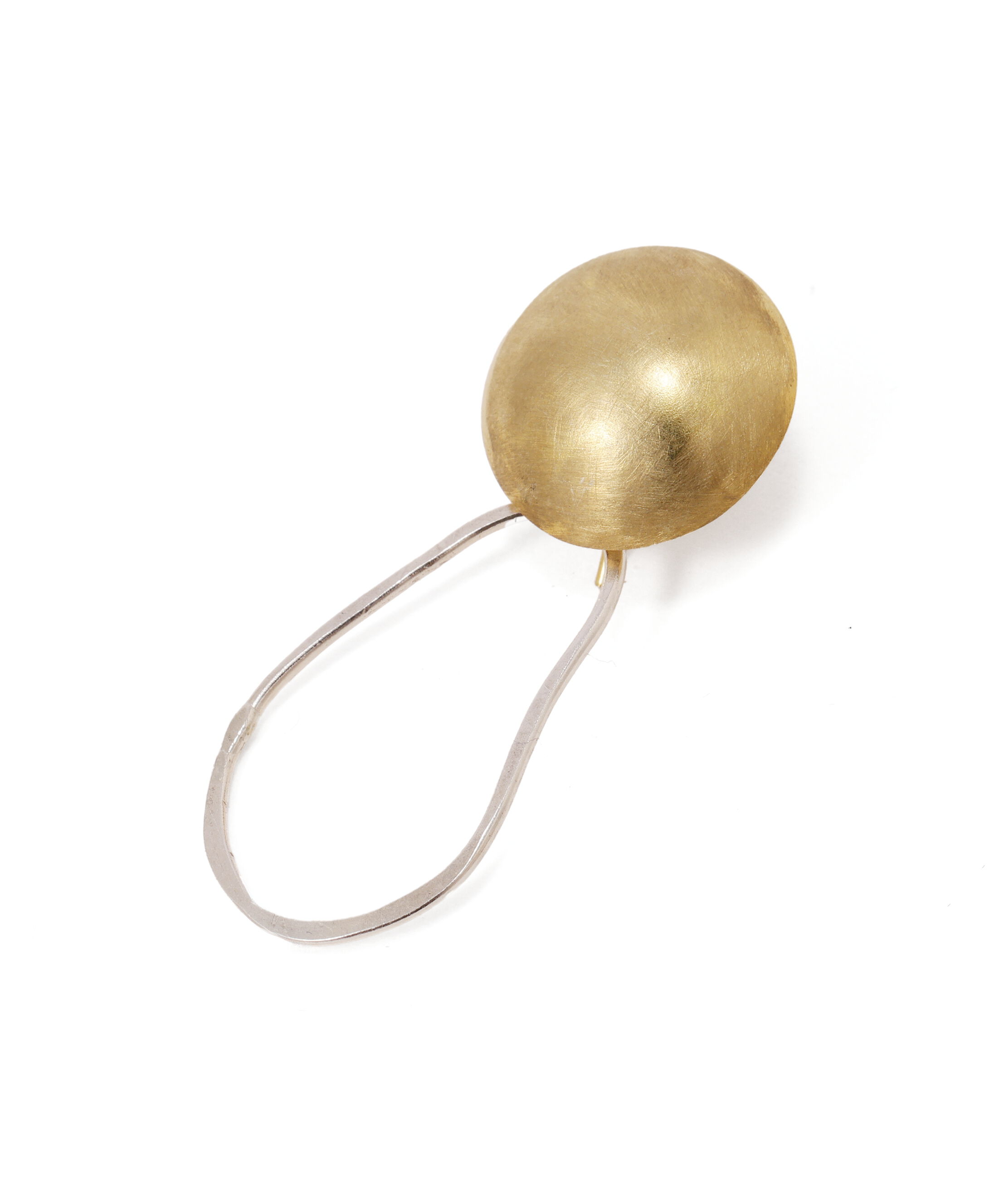 「SILVER AND PLATED GOLD EARRING」|その他|
