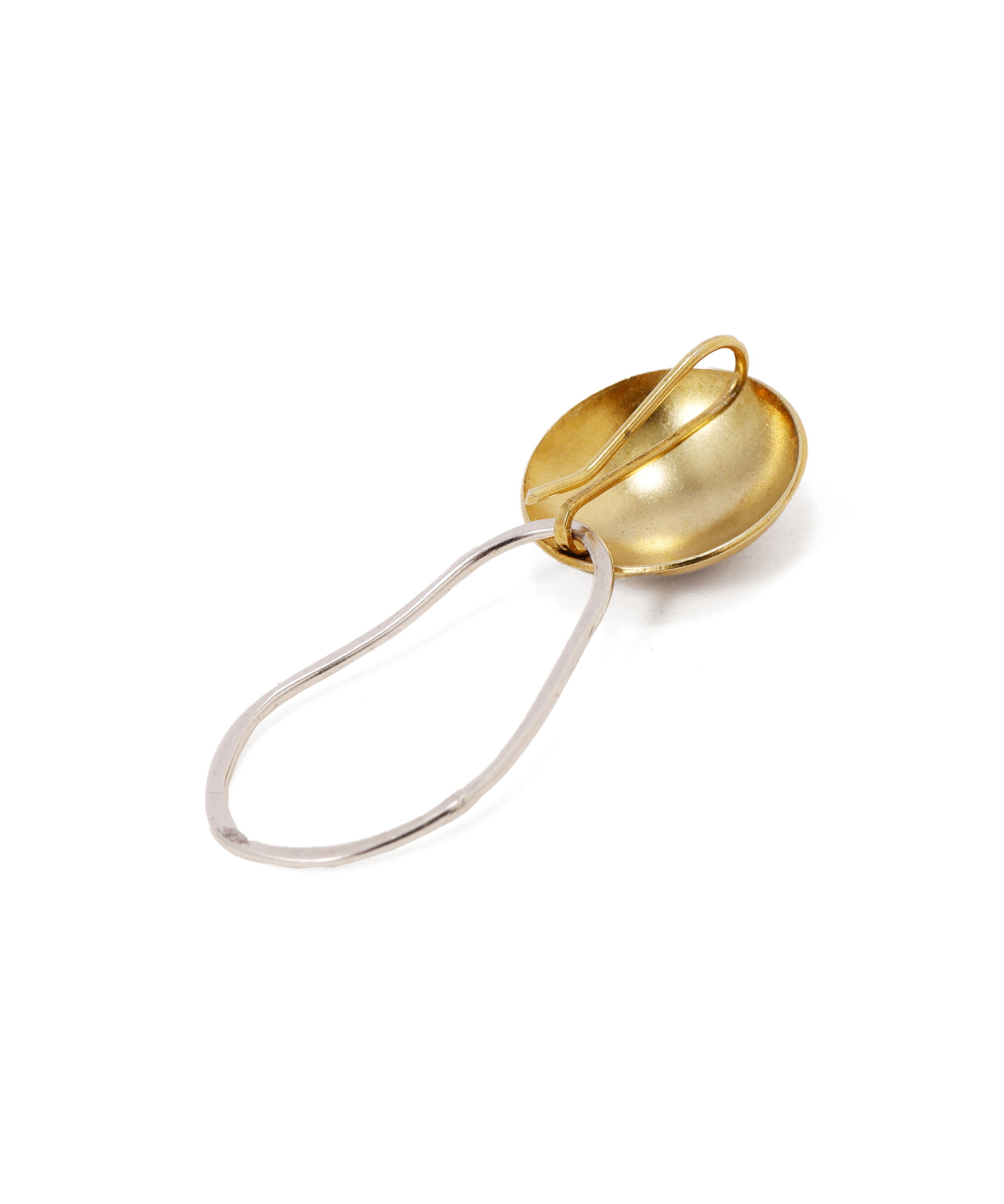  「SILVER AND PLATED GOLD EARRING」|その他|
