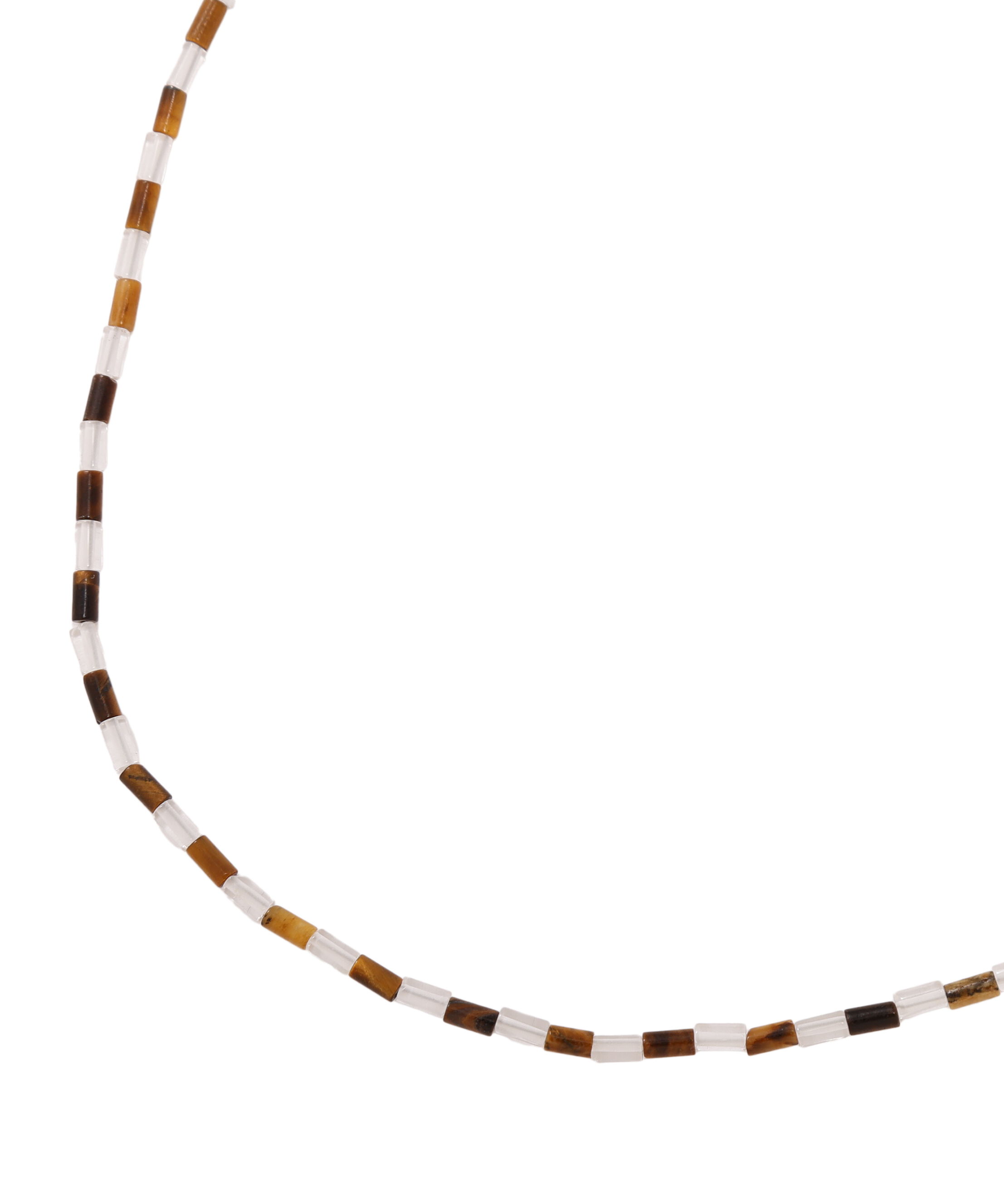  「TIGER'S EYE AND CRYSTAL NECKLACE」|その他|