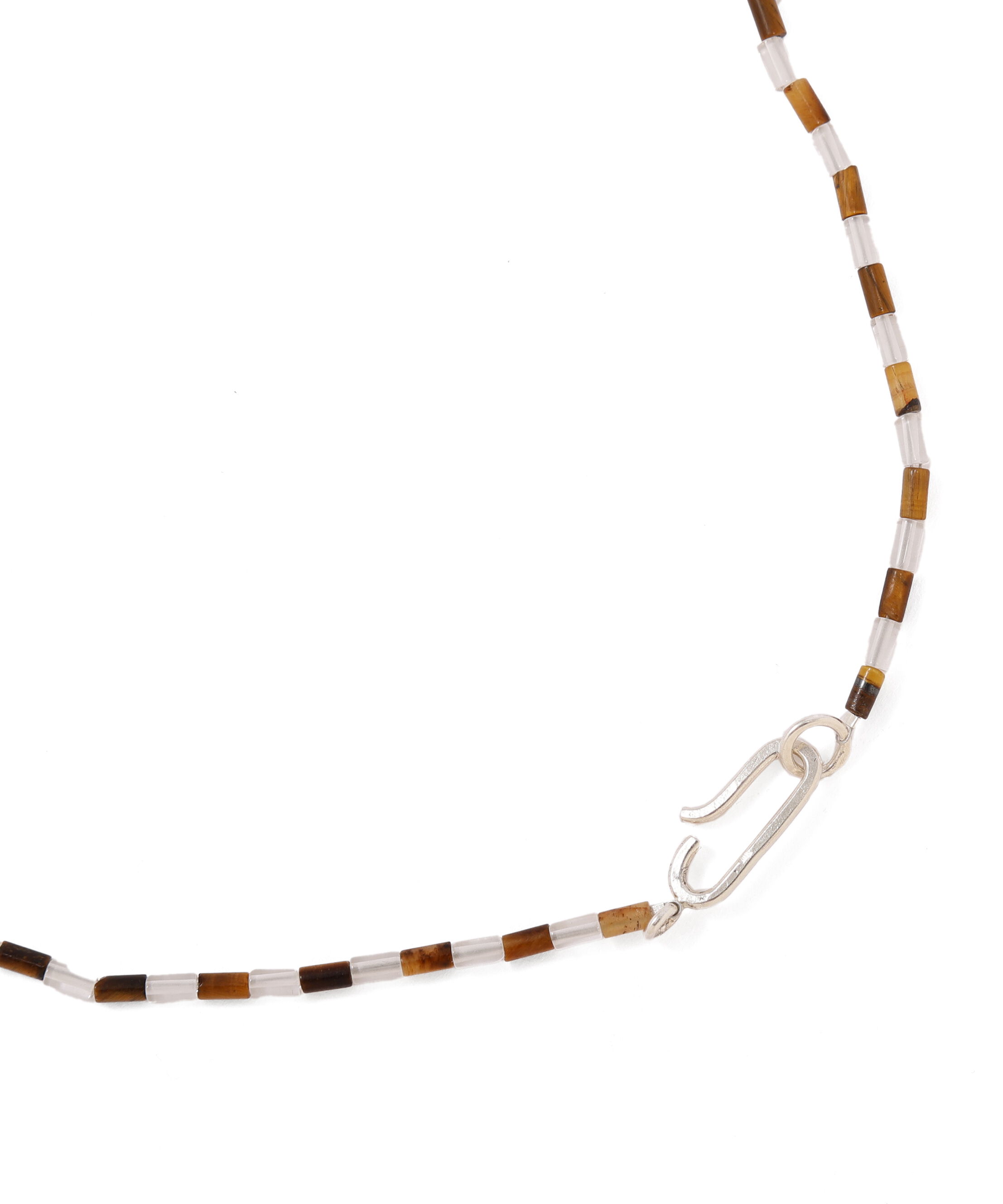  「TIGER'S EYE AND CRYSTAL NECKLACE」|その他|