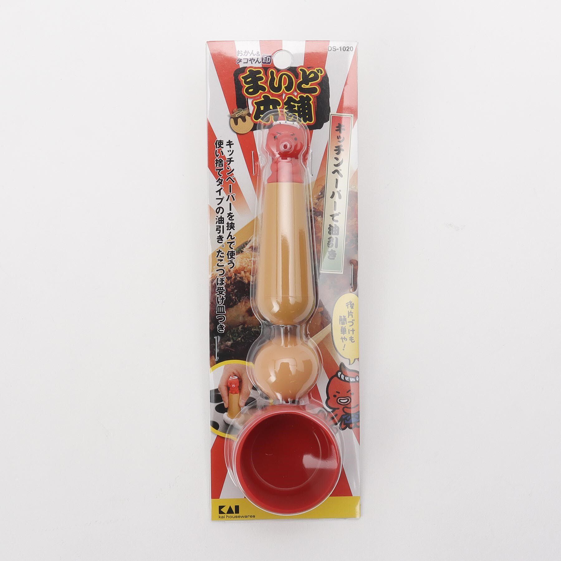 212 KITCHEN STORE「まいど本舗 タコちゃんキッチンペーパーで油引き」|食器・キッチングッズ|