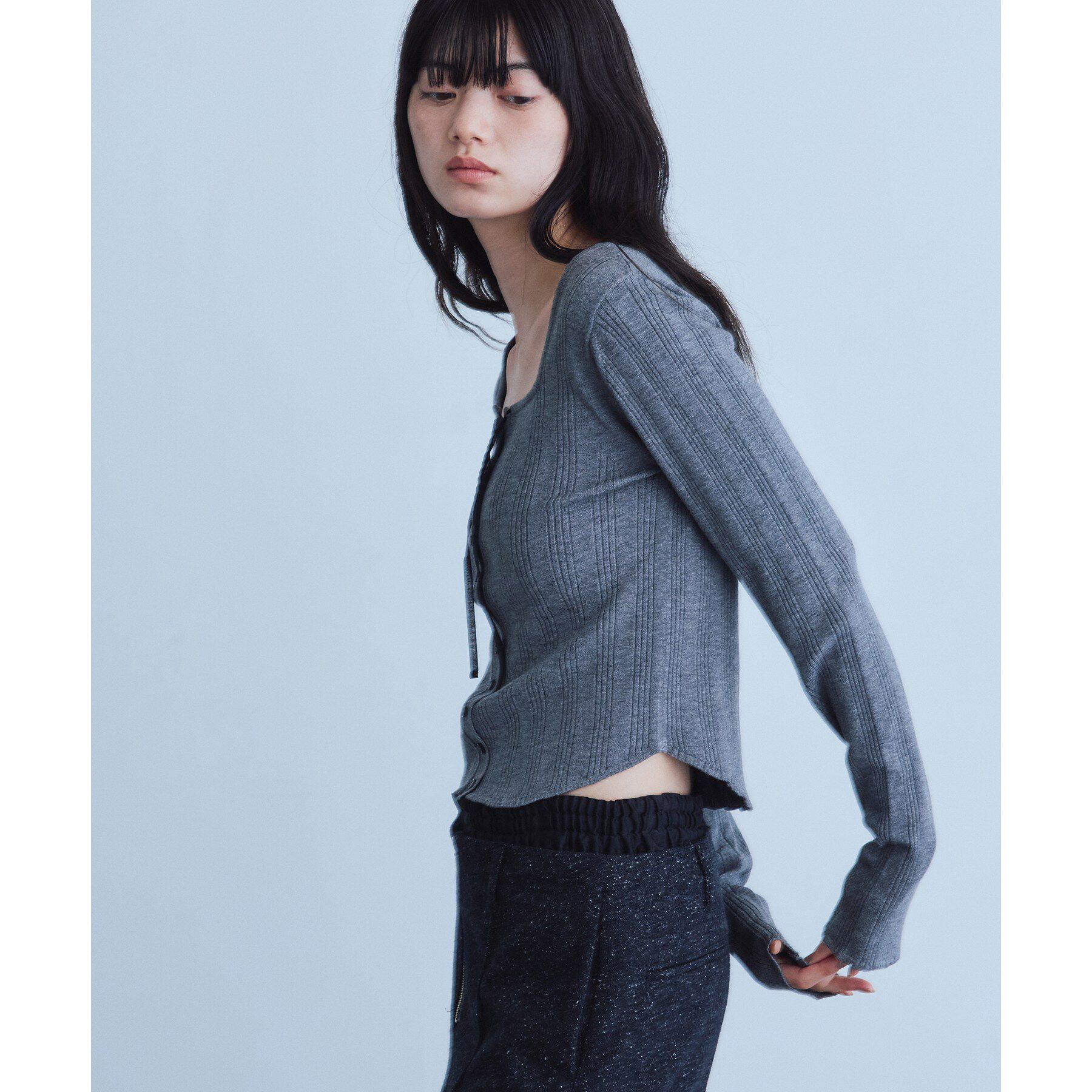 CODE A「intimate knit cardigan」|カーディガン|