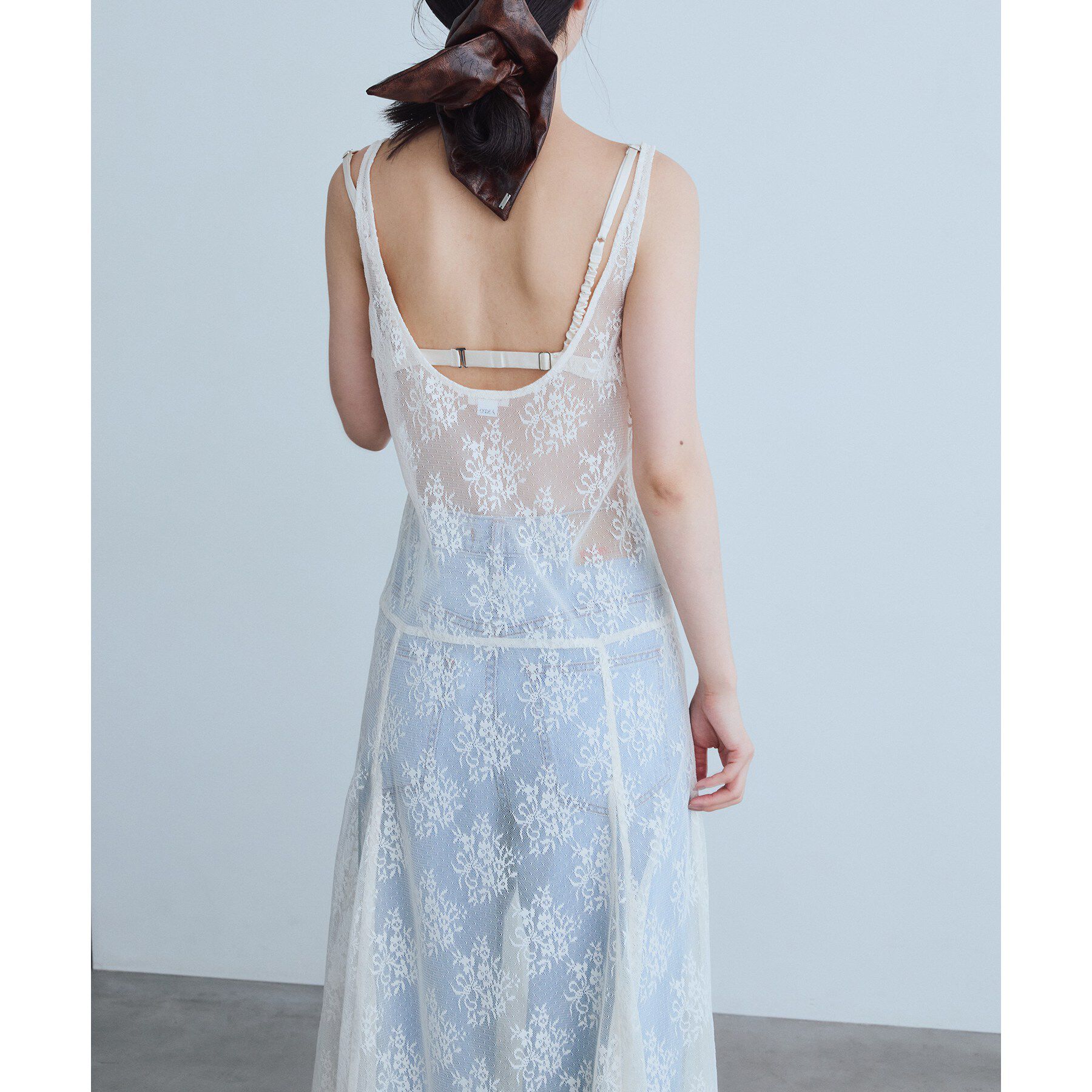 CODE A「UKI UKI＊CODE A｜veil lace dress」|ワンピース|