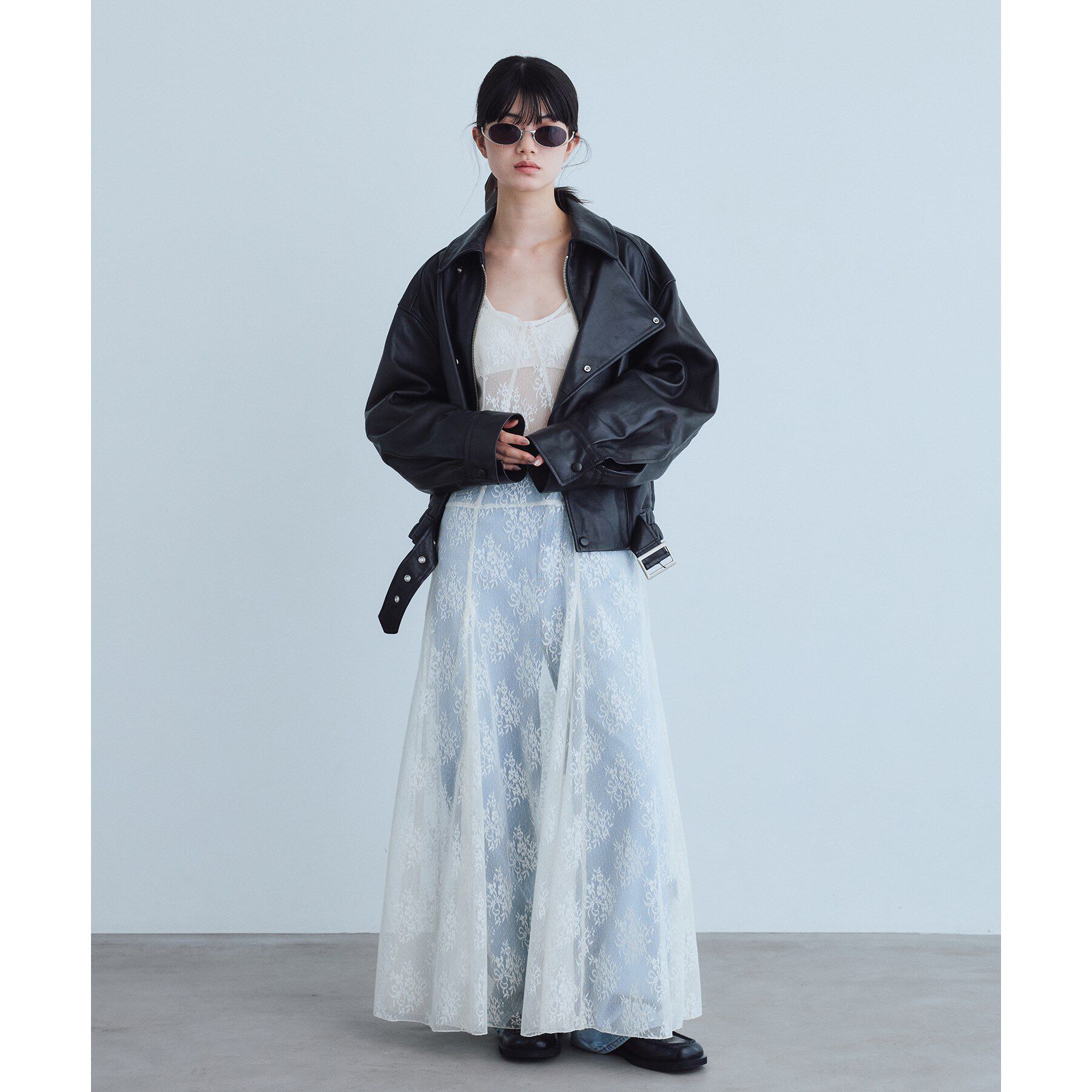 CODE A「UKI UKI＊CODE A｜veil lace dress」|ワンピース|