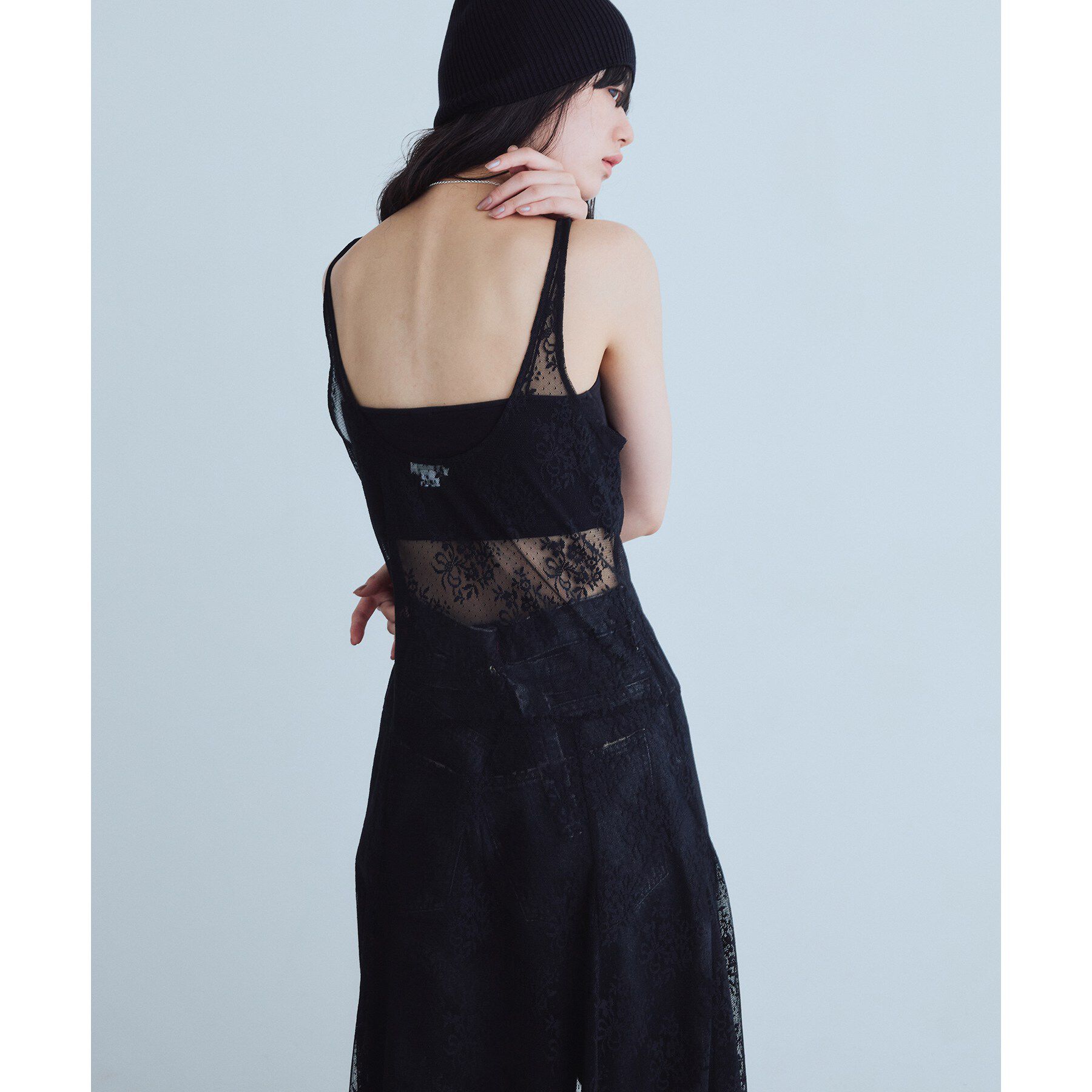 CODE A「UKI UKI＊CODE A｜veil lace dress」|ワンピース|