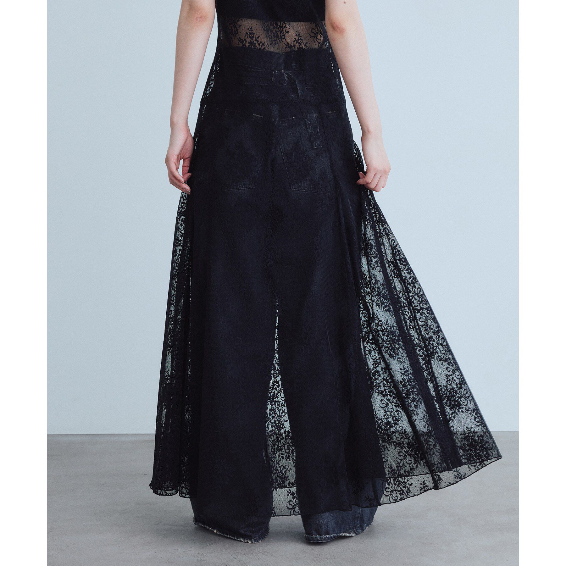 CODE A「UKI UKI＊CODE A｜veil lace dress」|ワンピース|
