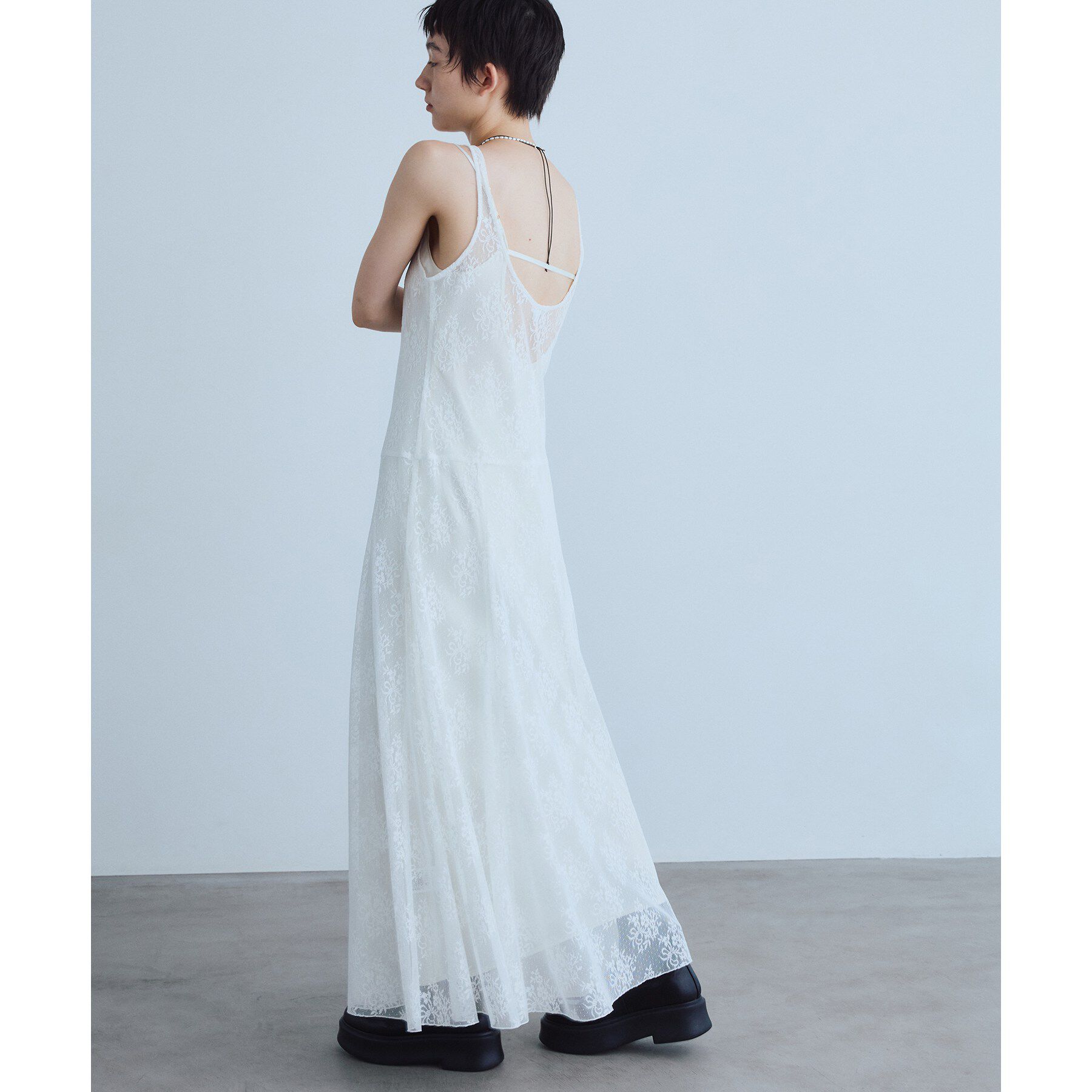CODE A「UKI UKI＊CODE A｜veil lace dress」|ワンピース|
