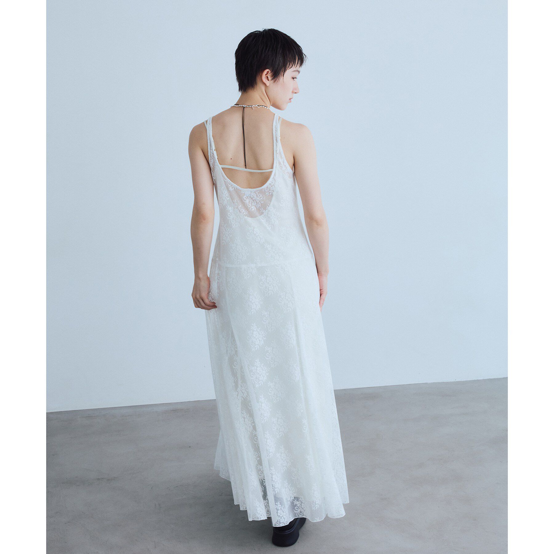 CODE A「UKI UKI＊CODE A｜veil lace dress」|ワンピース|