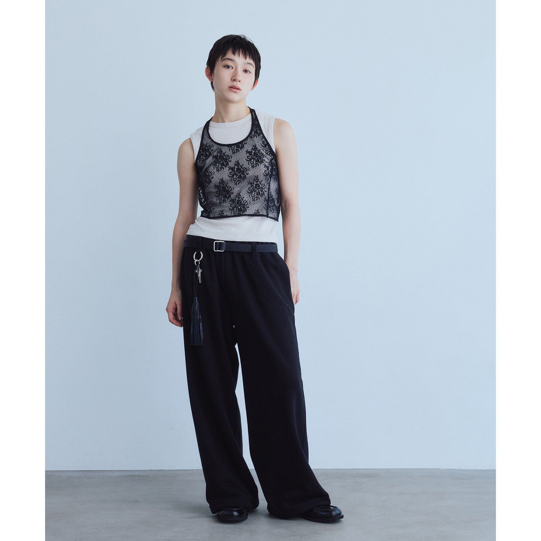 CODE A「UKI UKI＊CODE A｜volume sweat pants」|その他|
