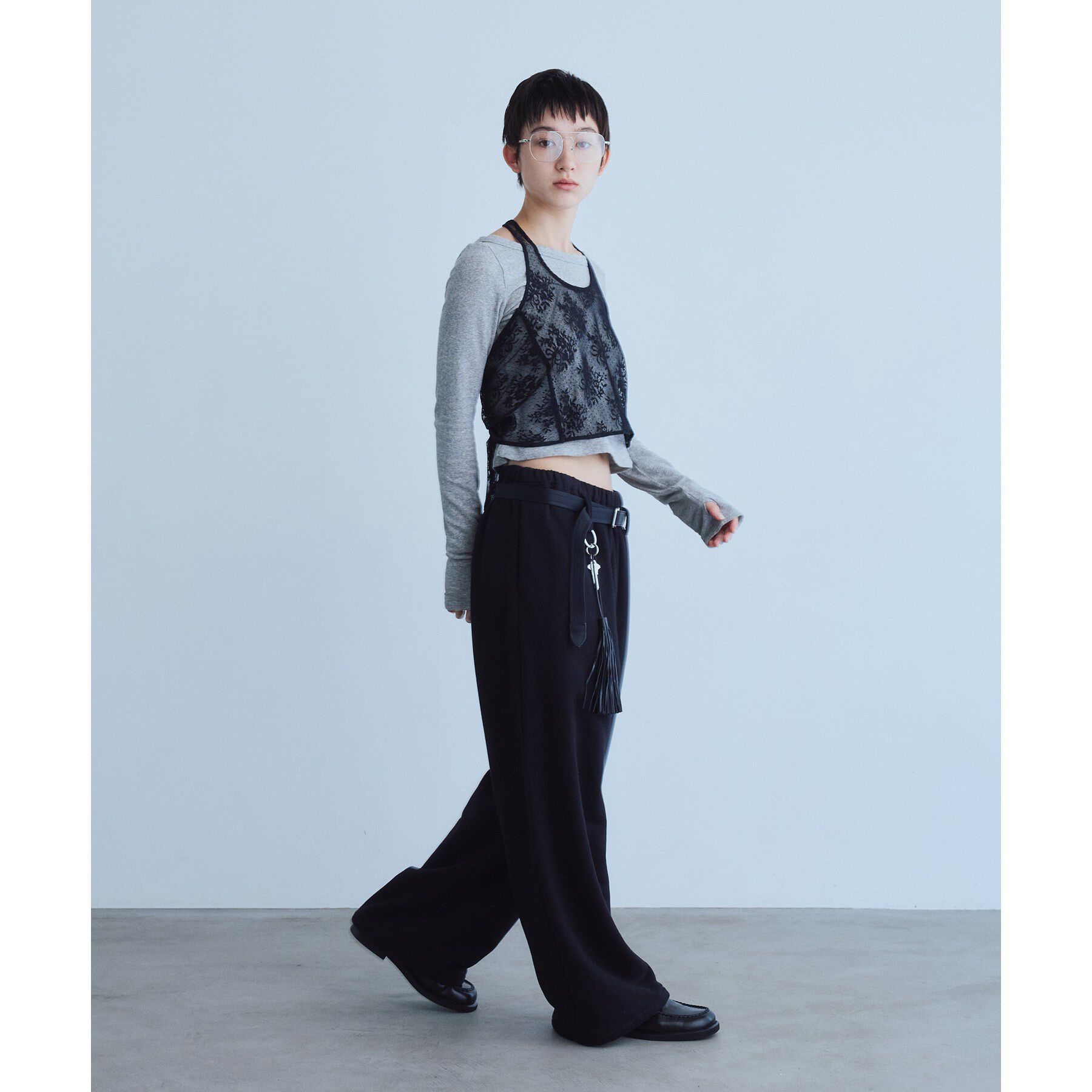 CODE A「UKI UKI＊CODE A｜volume sweat pants」|その他|