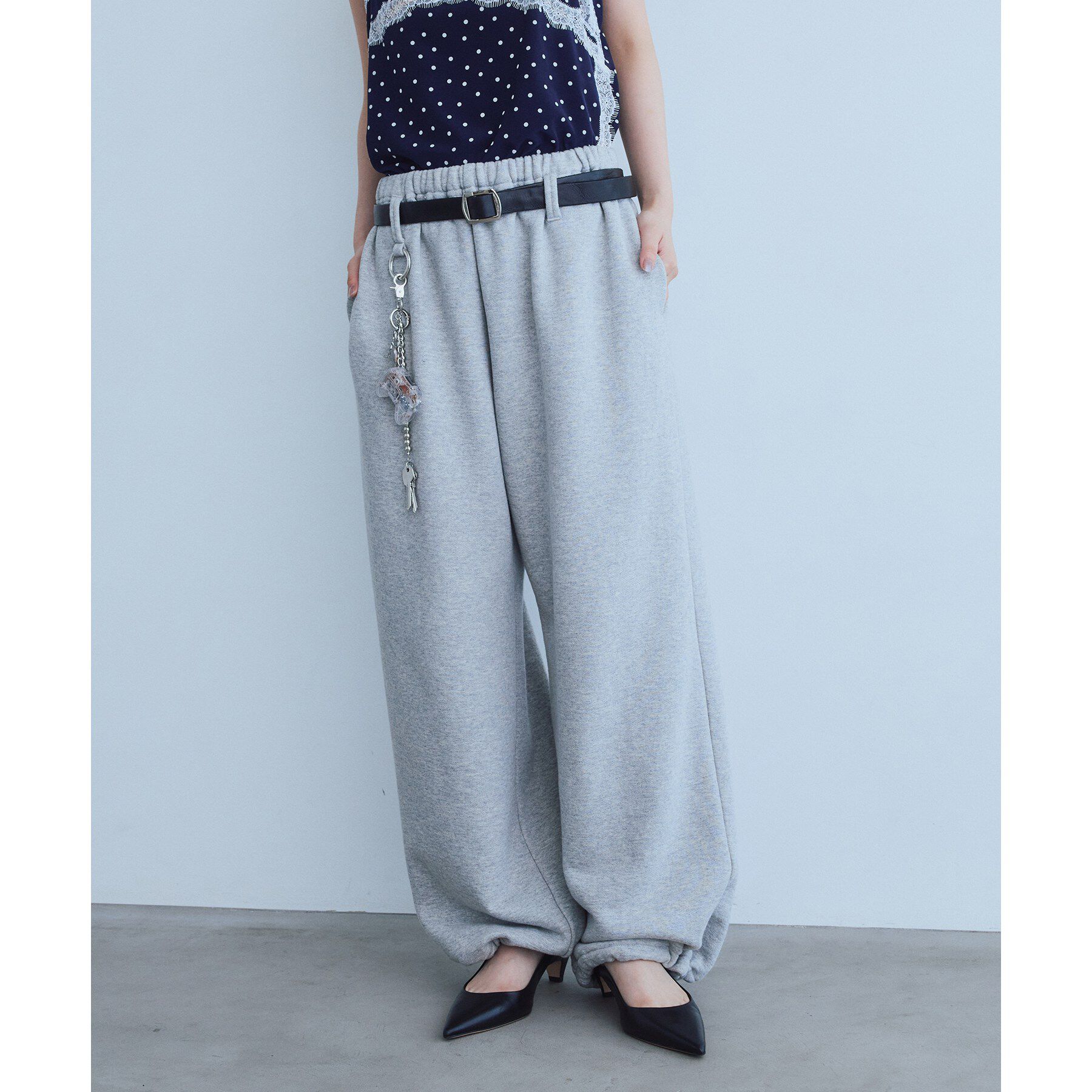 CODE A「UKI UKI＊CODE A｜volume sweat pants」|その他|