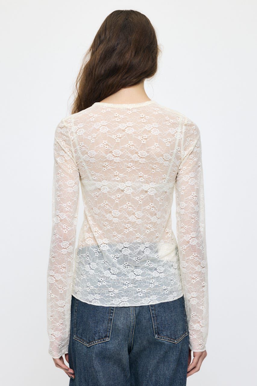 MOUSSY「ES HENRY NECK レーストップス」|Tシャツ・カットソー|