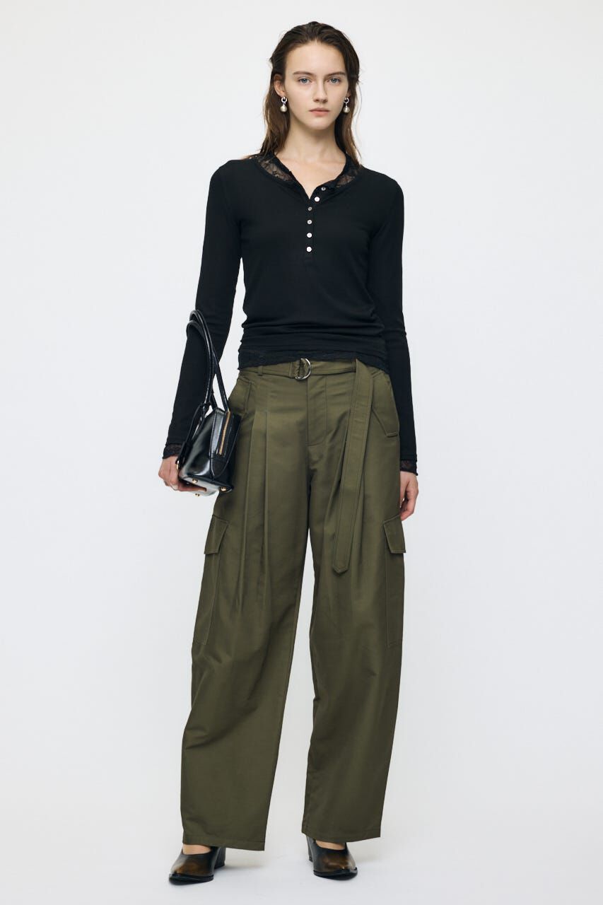 MOUSSY「ES HENRY NECK トップス」|Tシャツ・カットソー|