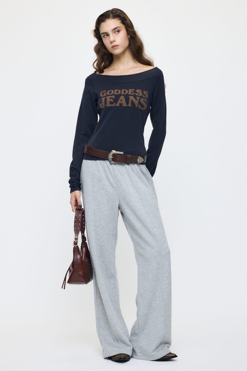 MOUSSY「OFF SHOULDER L/S Tシャツ」|Tシャツ・カットソー|