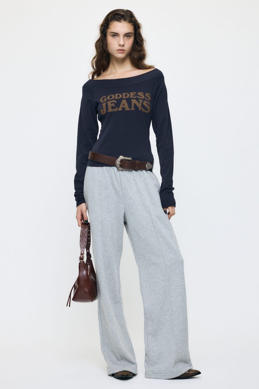 MOUSSY「OFF SHOULDER L/S Tシャツ」|Tシャツ・カットソー|