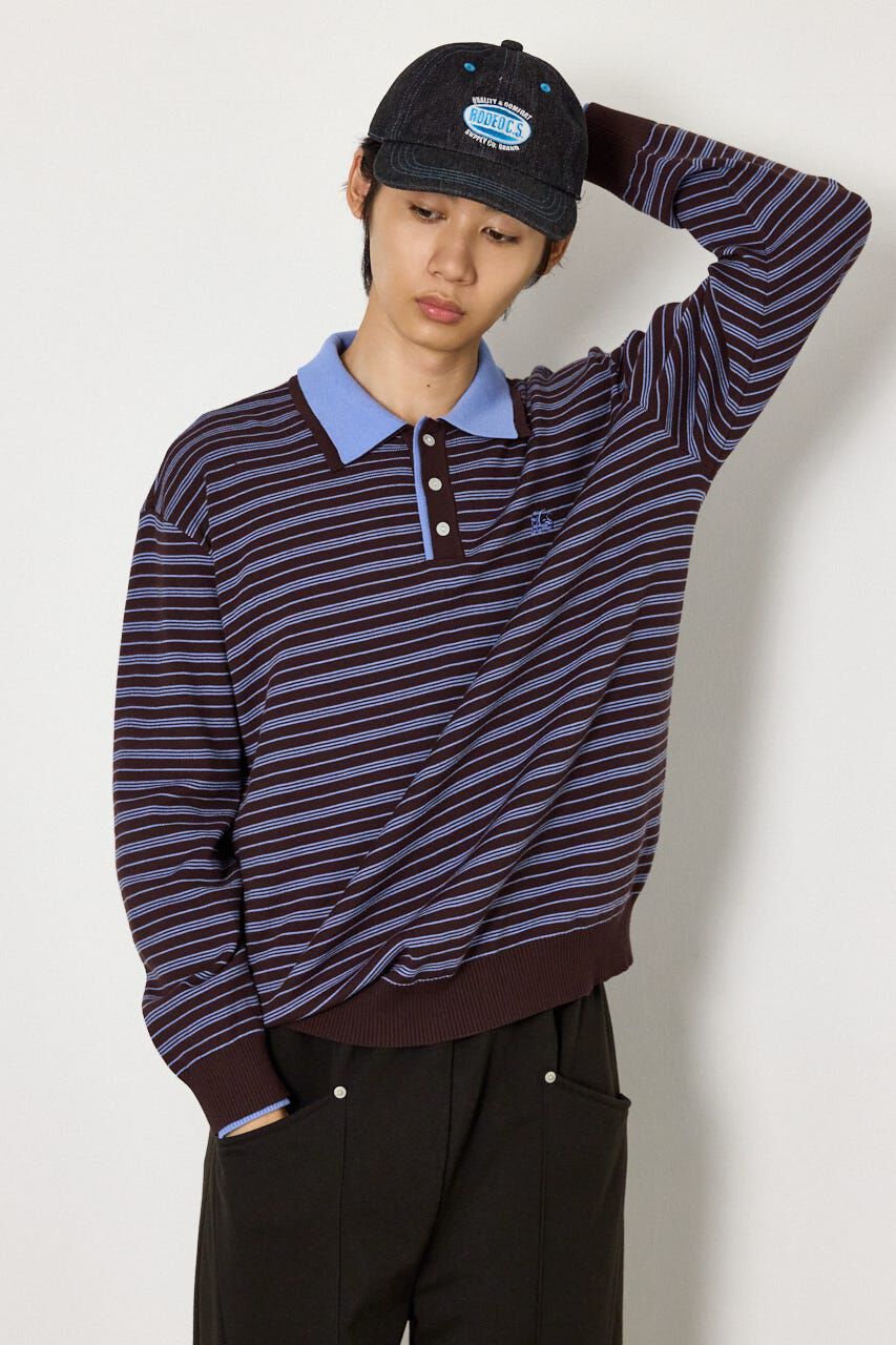 RODEO CROWNS「(UNISEX)SHAREニットポロシャツ」|ニット・セーター|