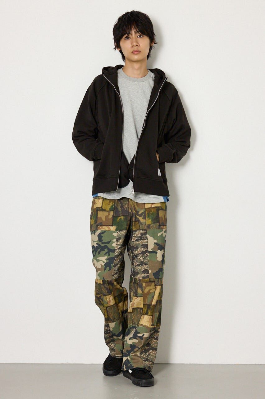 RODEO CROWNS「(UNISEX)SHARE スタンドネックジップパーカー」|パーカー|