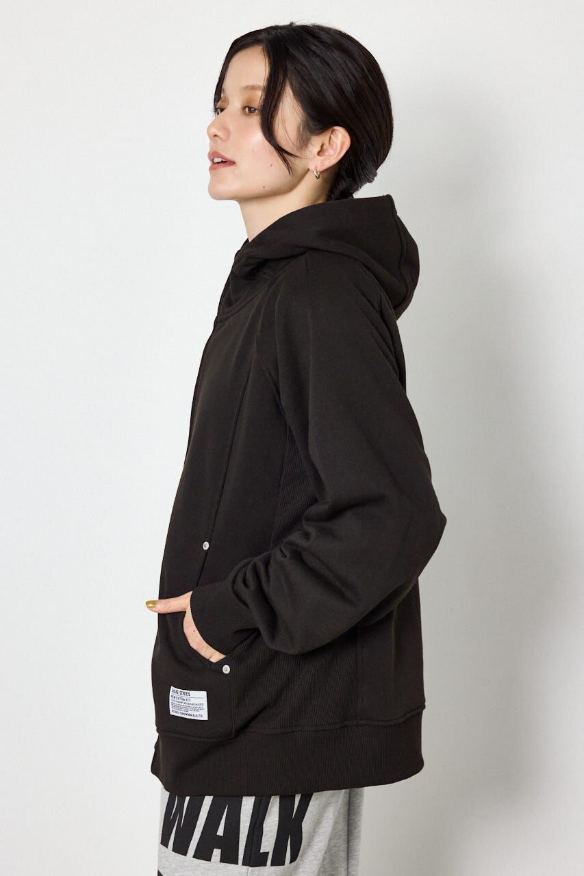 RODEO CROWNS「(UNISEX)SHARE スタンドネックジップパーカー」|パーカー|