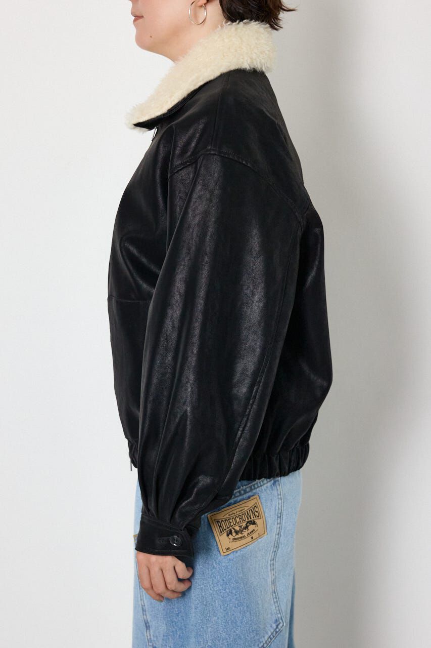 RODEO CROWNS「Suede look 2WAY ブルゾン」|ブルゾン・スタジャン|