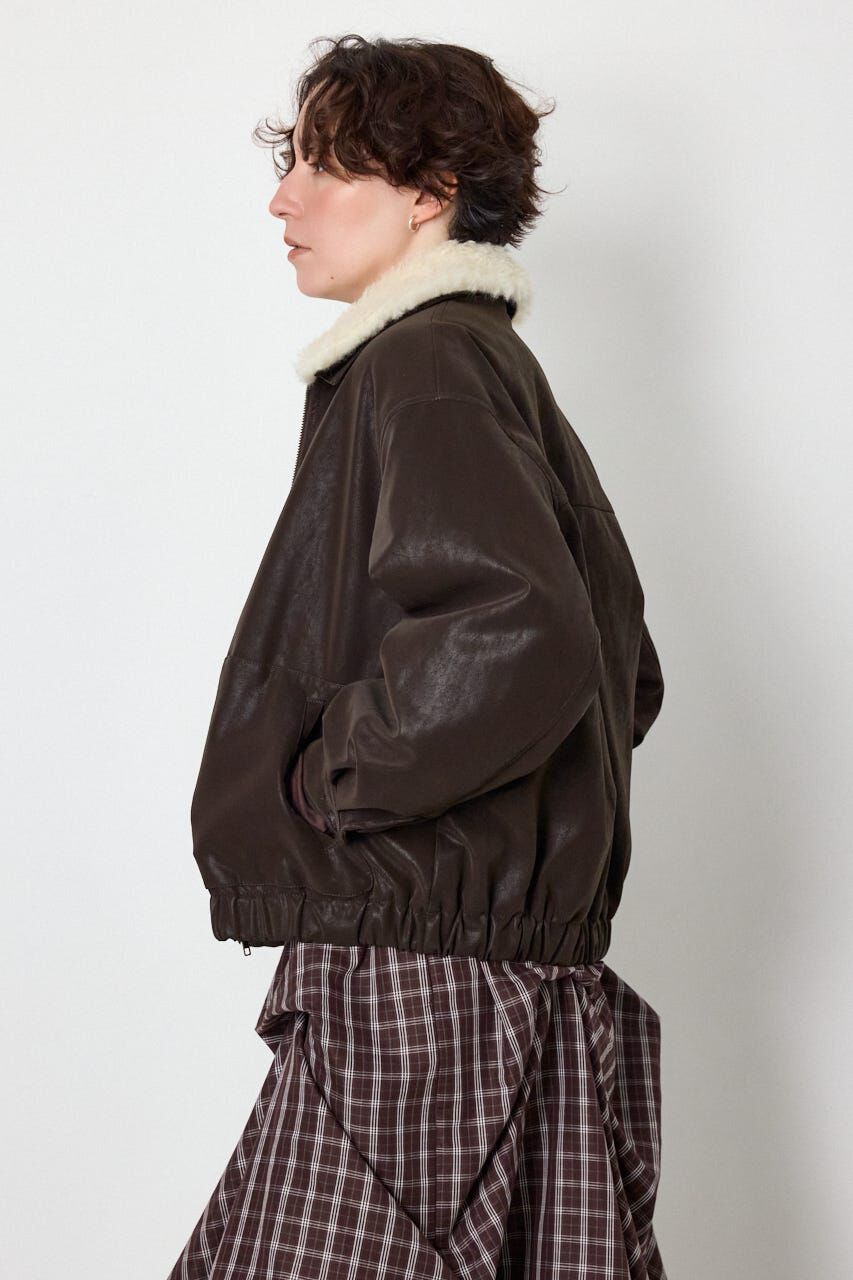RODEO CROWNS「Suede look 2WAY ブルゾン」|ブルゾン・スタジャン|