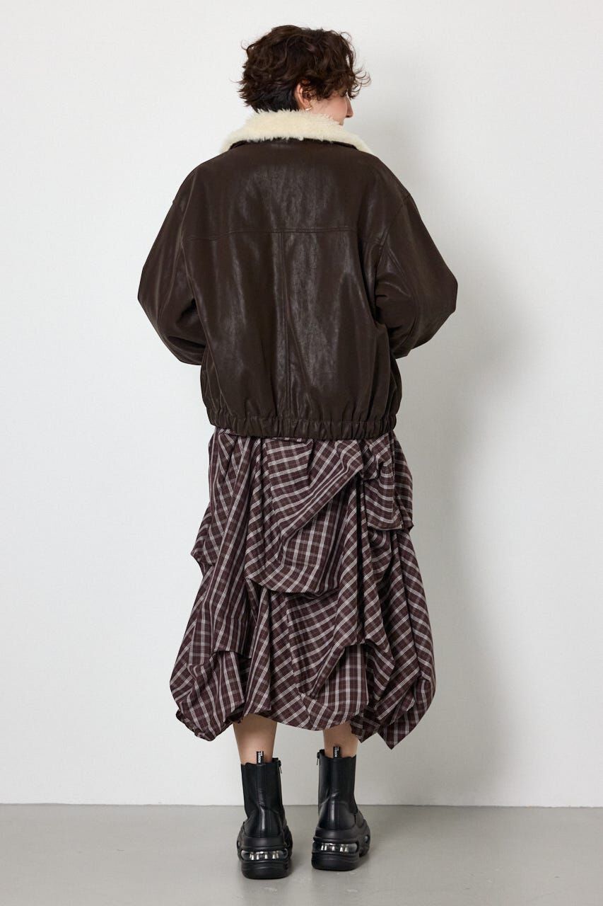 RODEO CROWNS「Suede look 2WAY ブルゾン」|ブルゾン・スタジャン|