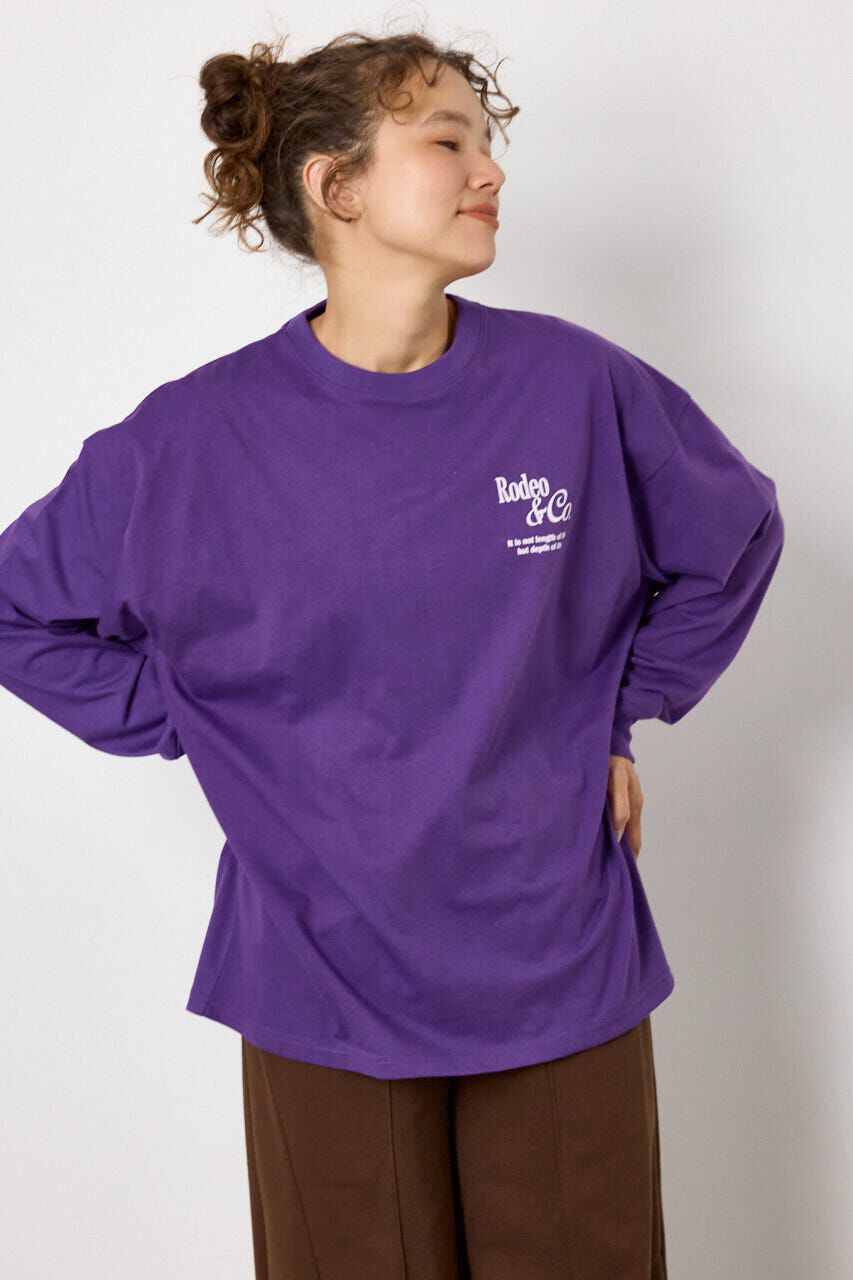 RODEO CROWNS「ホットフィットスタッズロゴロングTシャツ」|Tシャツ・カットソー|PUR