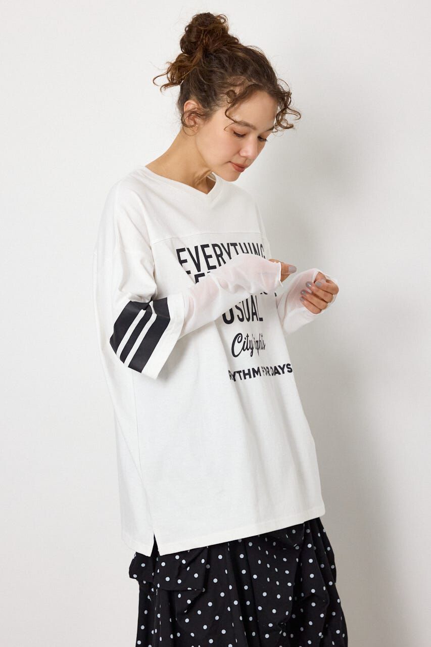 RODEO CROWNS「チュールレイヤードトップス」|Tシャツ・カットソー|