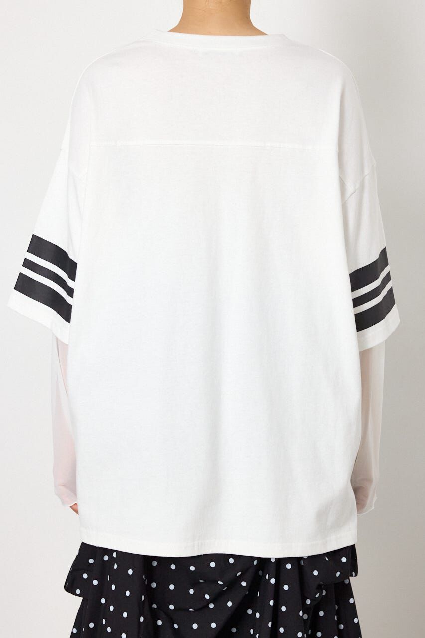 RODEO CROWNS「チュールレイヤードトップス」|Tシャツ・カットソー|