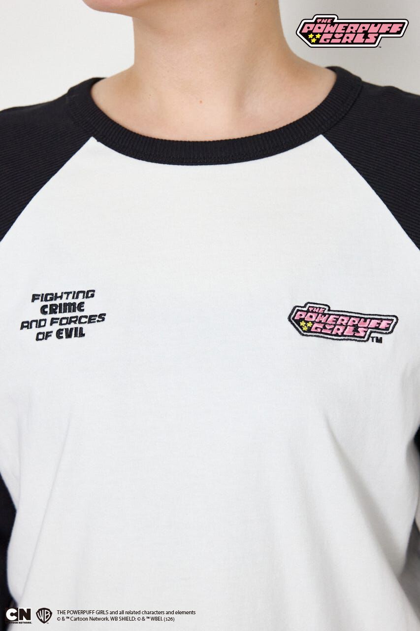 RODEO CROWNS「(パワーパフ ガールズ)ラグランロングスリーブTシャツ」|Tシャツ・カットソー|