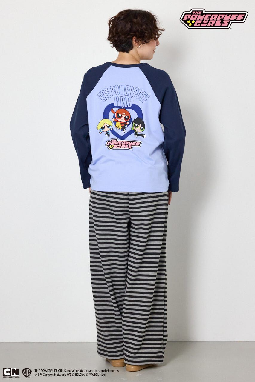 RODEO CROWNS「(パワーパフ ガールズ)ラグランロングスリーブTシャツ」|Tシャツ・カットソー|