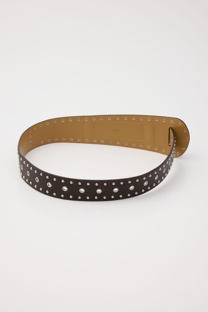 SLY「STUDS EYELET ベルト」|ベルト|