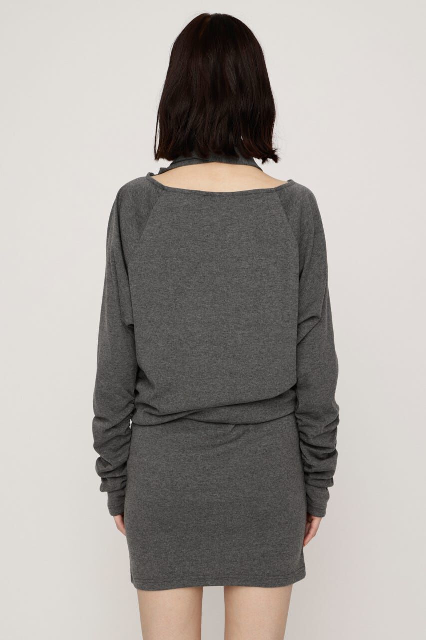 SLY「DOLMAN CUT TIE ショートワンピース」|ワンピース|