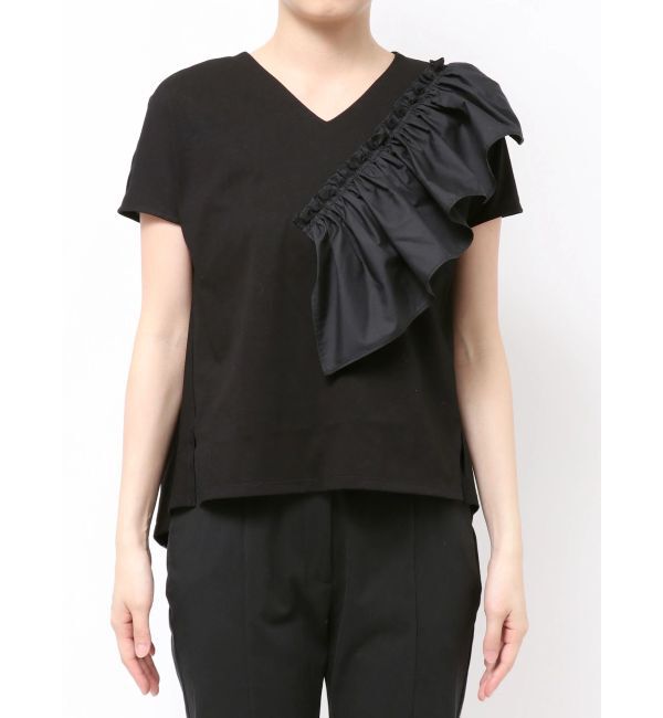 ELENDEEK「FRILL DOCKING CS」|Tシャツ・カットソー|