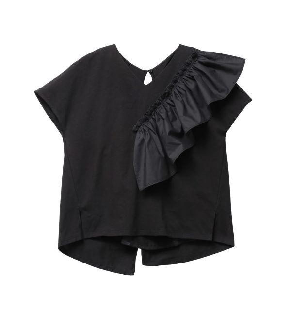 ELENDEEK「FRILL DOCKING CS」|Tシャツ・カットソー|