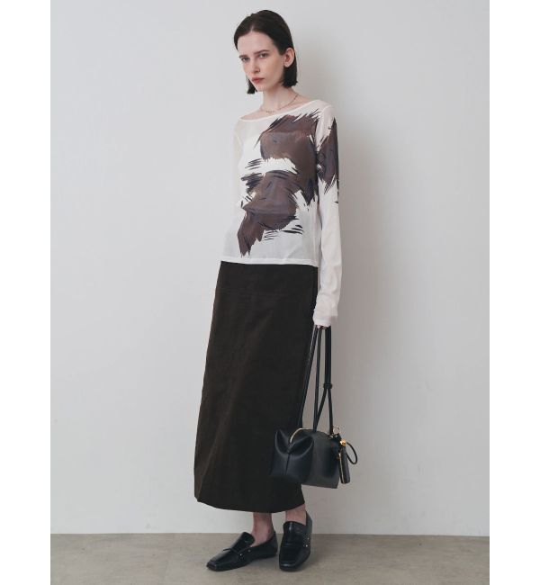 ELENDEEK「BLURRED SHAGGY SKIN CS」|Tシャツ・カットソー|
