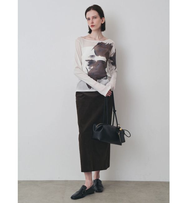 ELENDEEK「BLURRED SHAGGY SKIN CS」|Tシャツ・カットソー|
