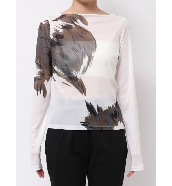ELENDEEK「BLURRED SHAGGY SKIN CS」|Tシャツ・カットソー|