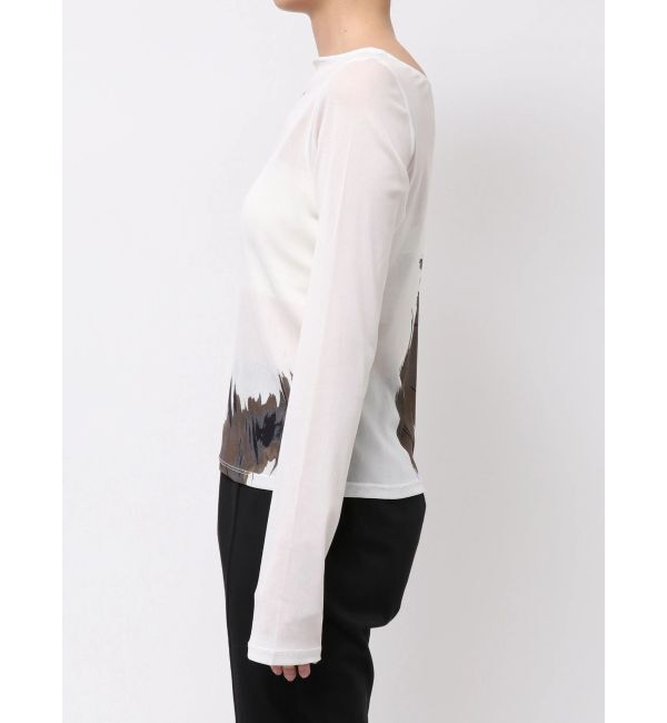 ELENDEEK「BLURRED SHAGGY SKIN CS」|Tシャツ・カットソー|