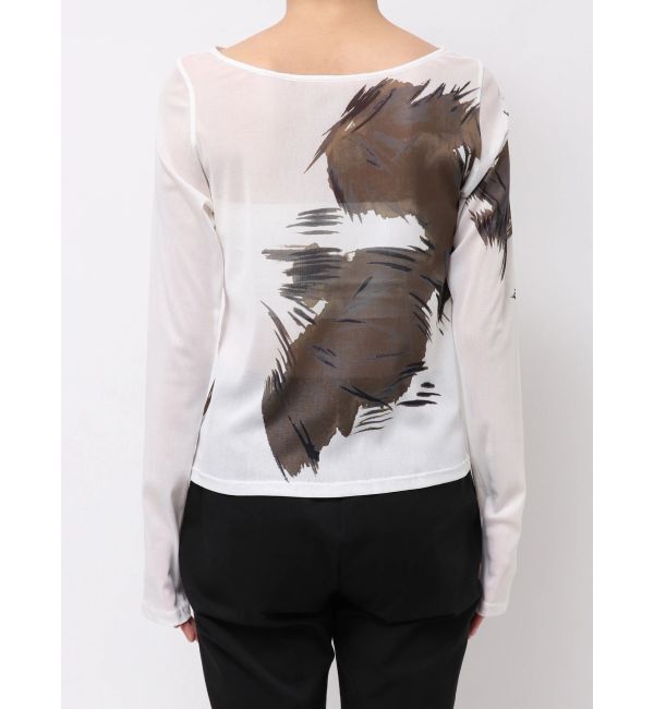 ELENDEEK「BLURRED SHAGGY SKIN CS」|Tシャツ・カットソー|