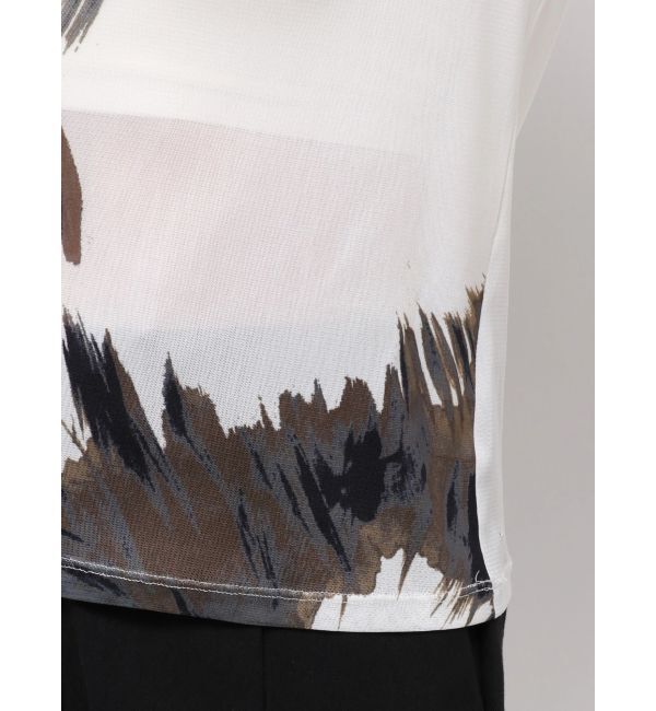 ELENDEEK「BLURRED SHAGGY SKIN CS」|Tシャツ・カットソー|