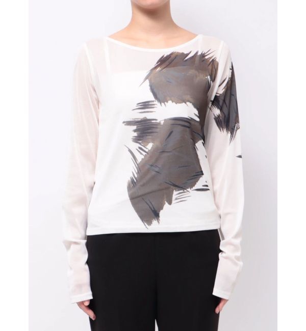 ELENDEEK「BLURRED SHAGGY SKIN CS」|Tシャツ・カットソー|