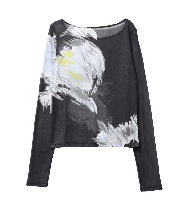 ELENDEEK「BLURRED SHAGGY SKIN CS」|Tシャツ・カットソー|