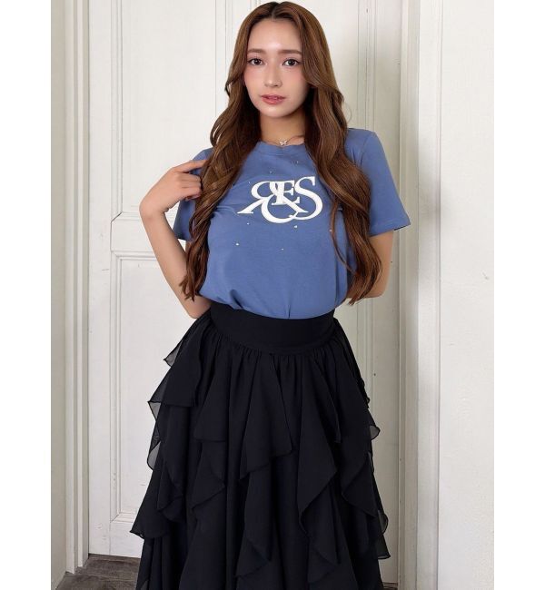 RESEXXY「ポイントロゴデザインTシャツ」|Tシャツ・カットソー|