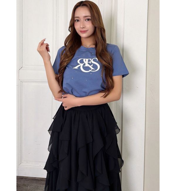 RESEXXY「ポイントロゴデザインTシャツ」|Tシャツ・カットソー|