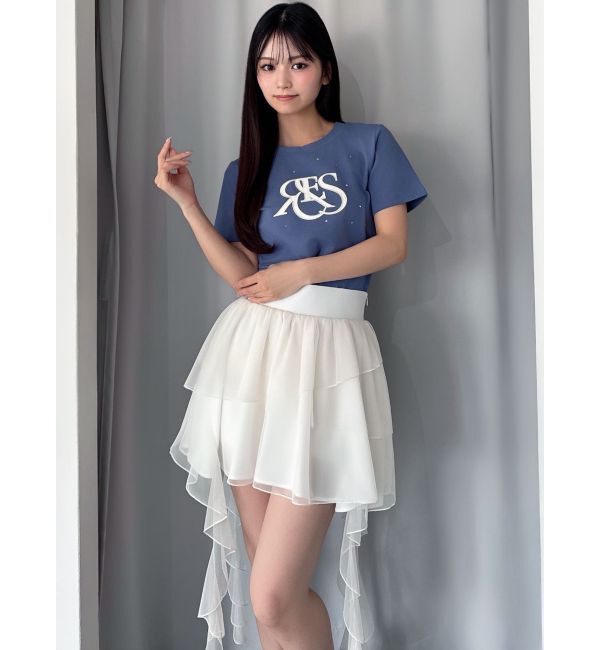 RESEXXY「ポイントロゴデザインTシャツ」|Tシャツ・カットソー|
