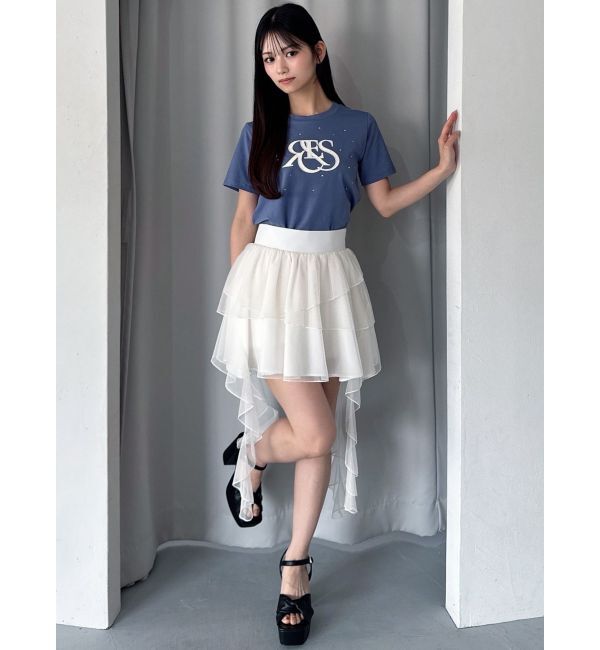 RESEXXY「ポイントロゴデザインTシャツ」|Tシャツ・カットソー|