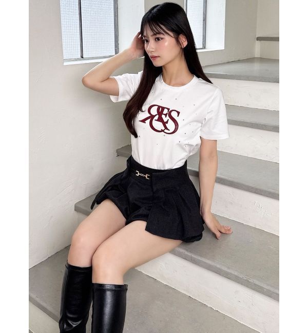 RESEXXY「ポイントロゴデザインTシャツ」|Tシャツ・カットソー|
