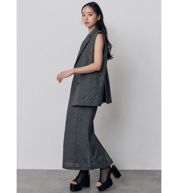 MURUA「メッシュナロースカート【セットアップ着用可】」|スカート|
