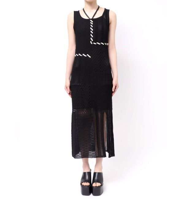 MURUA「ステッチパッチワークワンピース」|ワンピース|