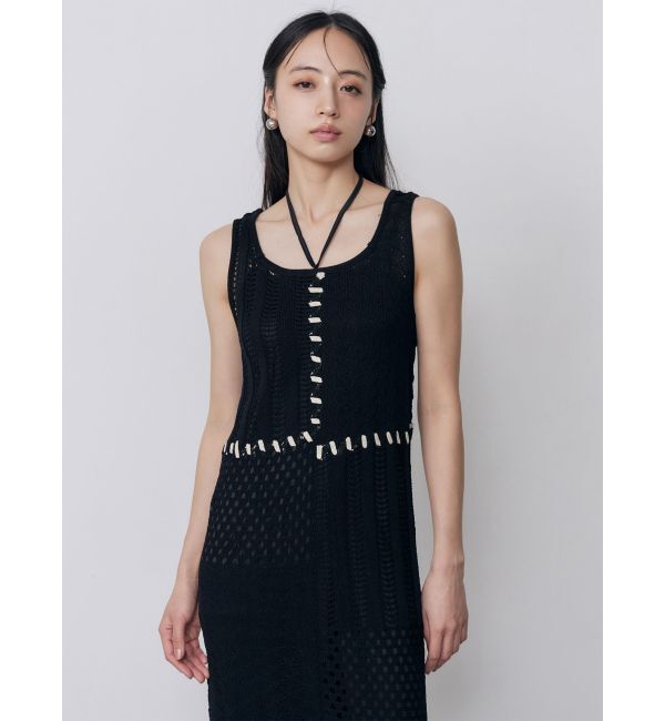MURUA「ステッチパッチワークワンピース」|ワンピース|